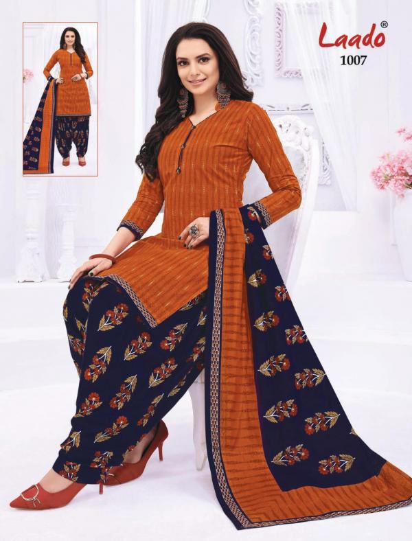 Laado Priti Patiyala Vol-10 Cotton Printed Dress Materials